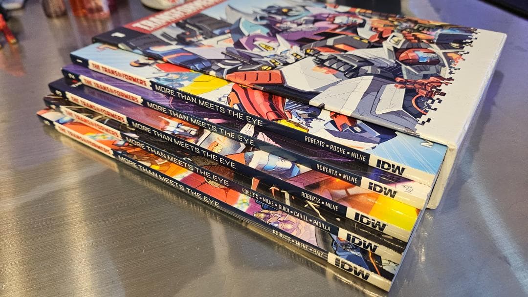 トランスフォーマー　アメコミMTMTE　モアザンミーツジアイシリーズ5冊