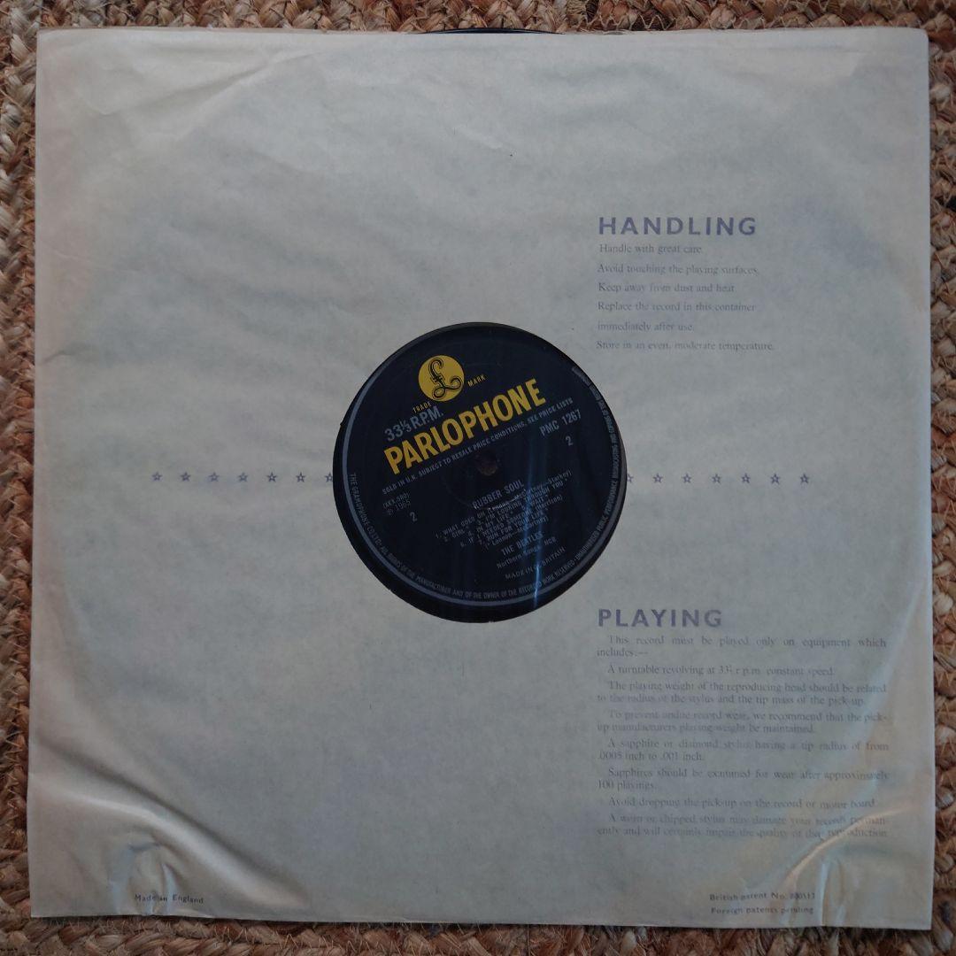 UK盤RUBBER SOUL THE BEATLES