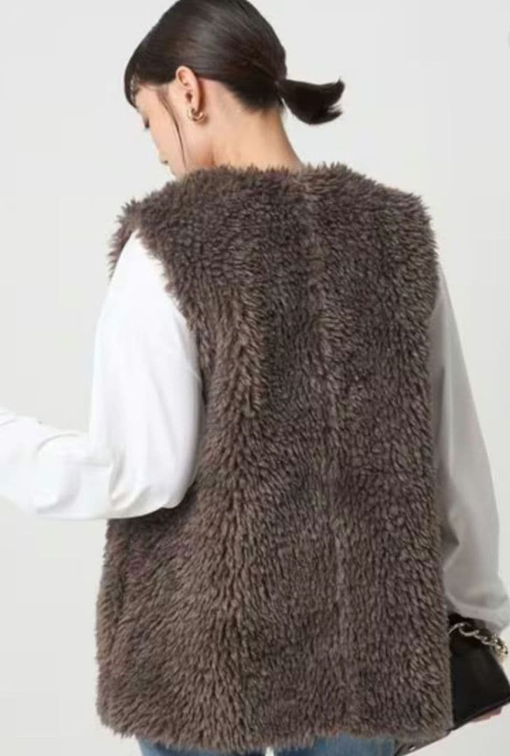 【美品！】ユナイテッドアローズ ボアベストベスト