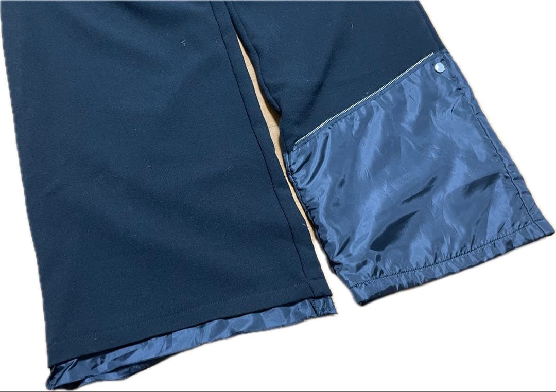 GRANCY リバースレイヤードデザインスラックス　モノマート