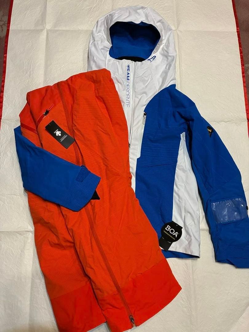 新品デサントDESCENTEスキーウェアデモチーム　サイズＯ メイトモデル非売品