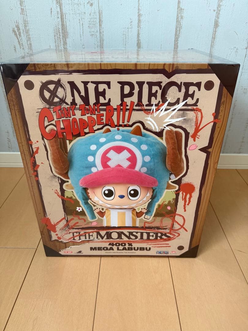 レア　ポップマート ラブブ x One Piece 400% CHOPPER