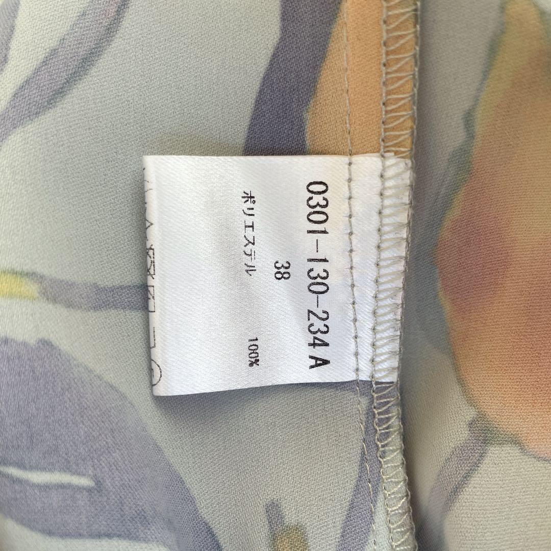 【訳あり】sov. フラワーボウタイロングワンピース