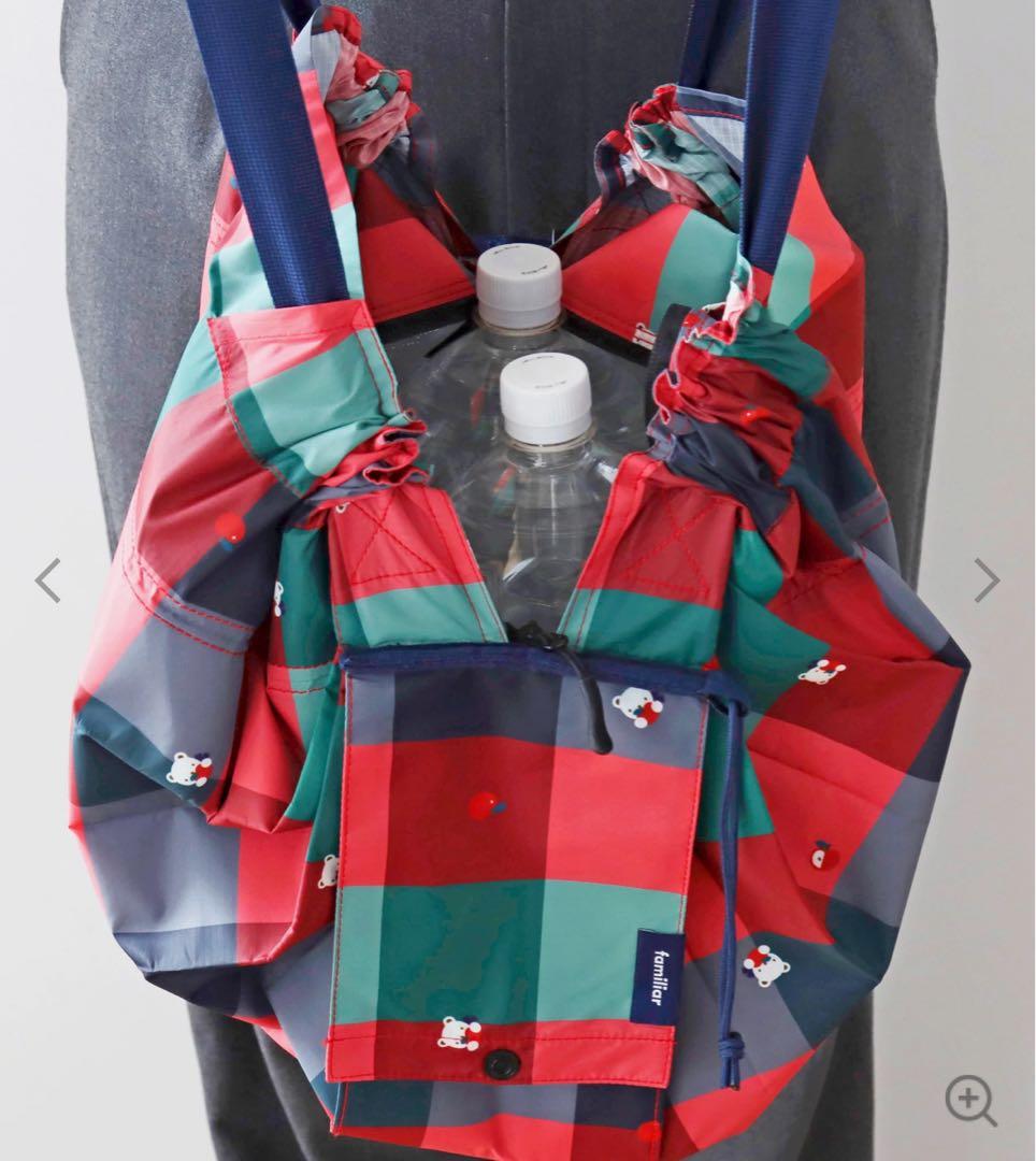 【新品未使用✨️】ファミリア シュパット 保冷バッグ エコバック 20L チェック