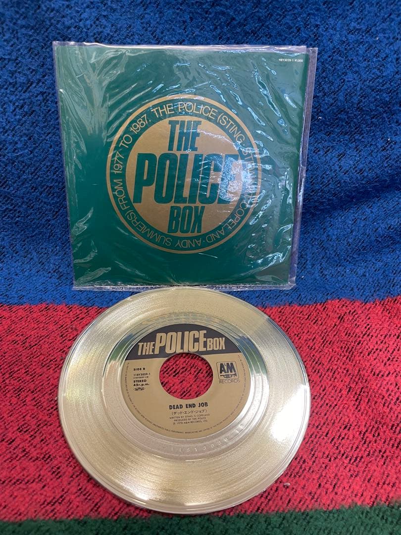 【限定盤】THE POLICE シングルレコードTHE POLICE BOX