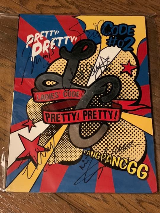 Ladies’ Code #2 Pretty Pretty 直筆サインCD