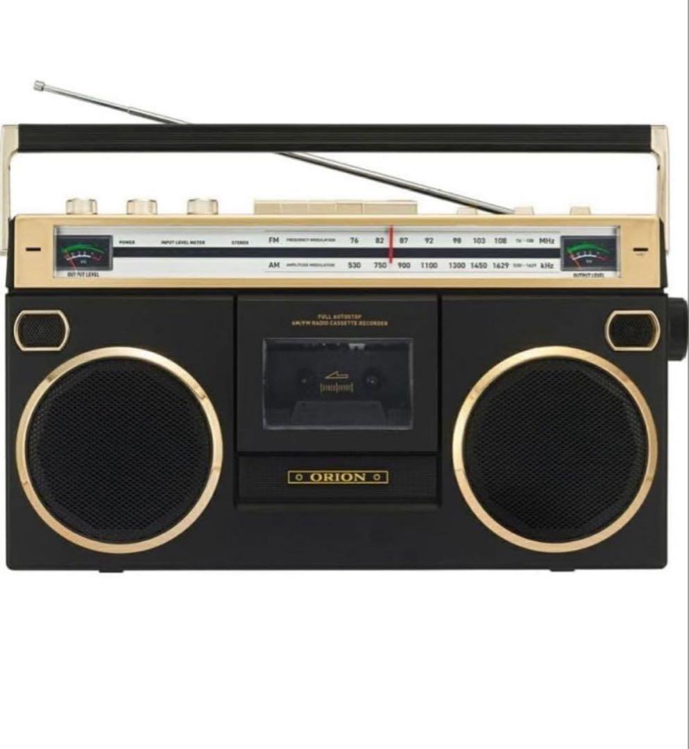 【新品未開封】ORION SCR-B7 Bluetoothラジカセ