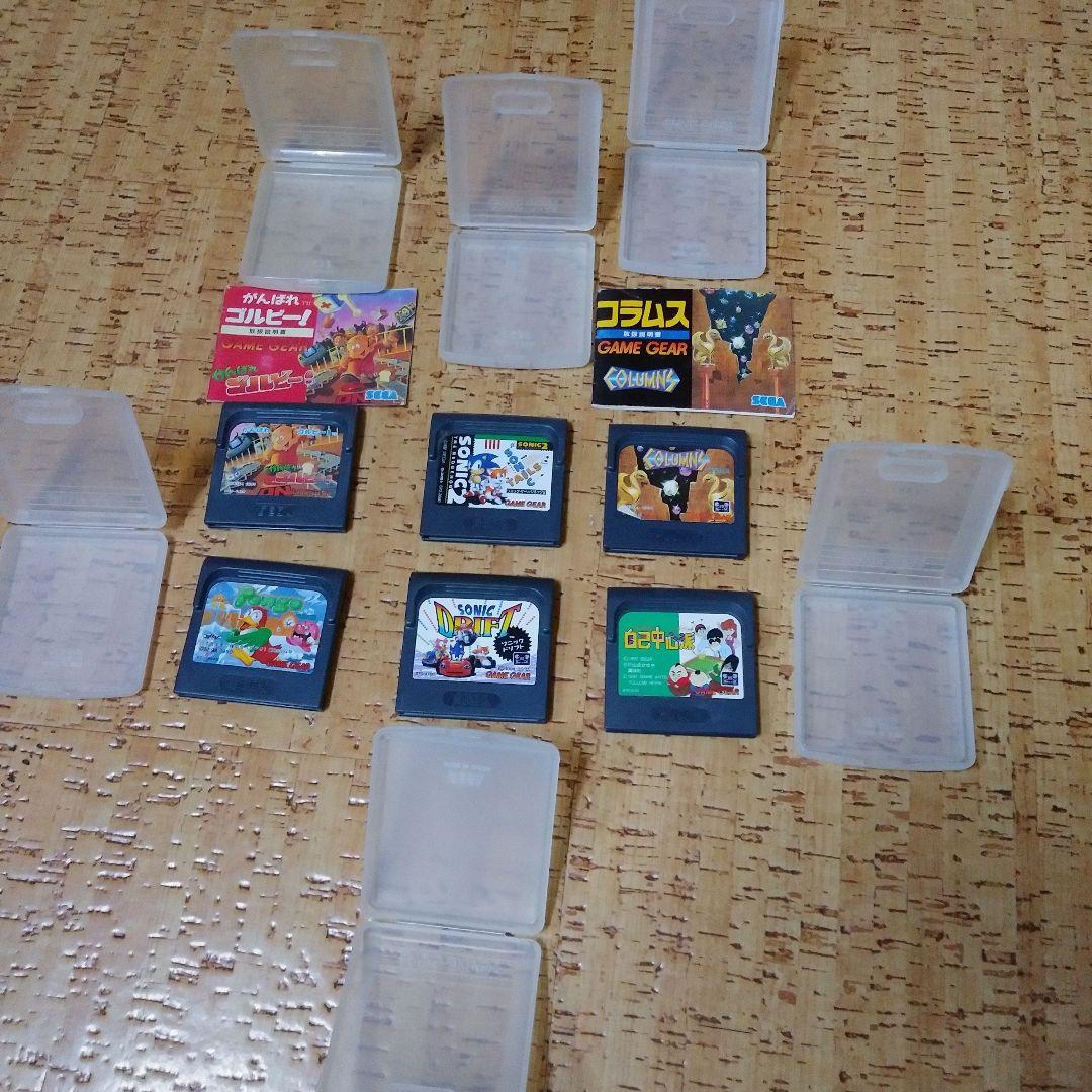 SEGA Game Gear ゲームカートリッジ６本セット
