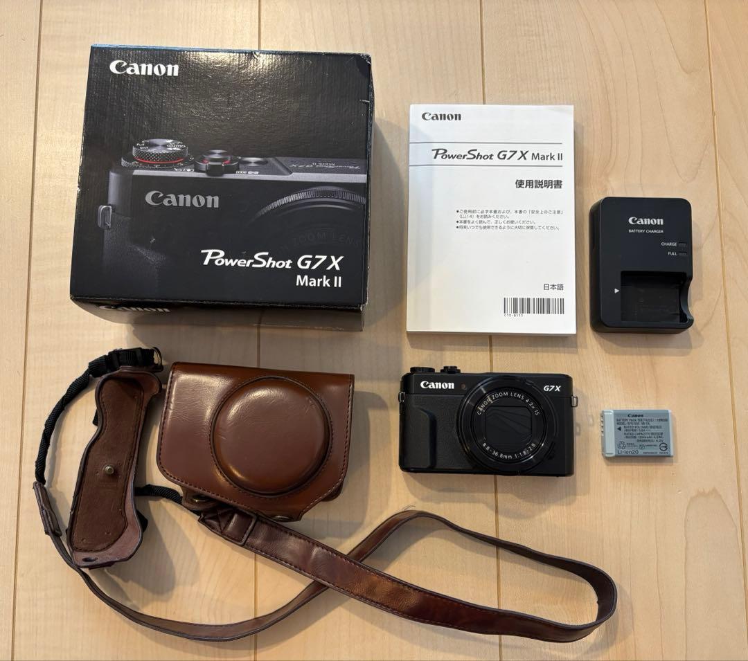 Canon PowerShot G7 X Mark II 本体　美品！