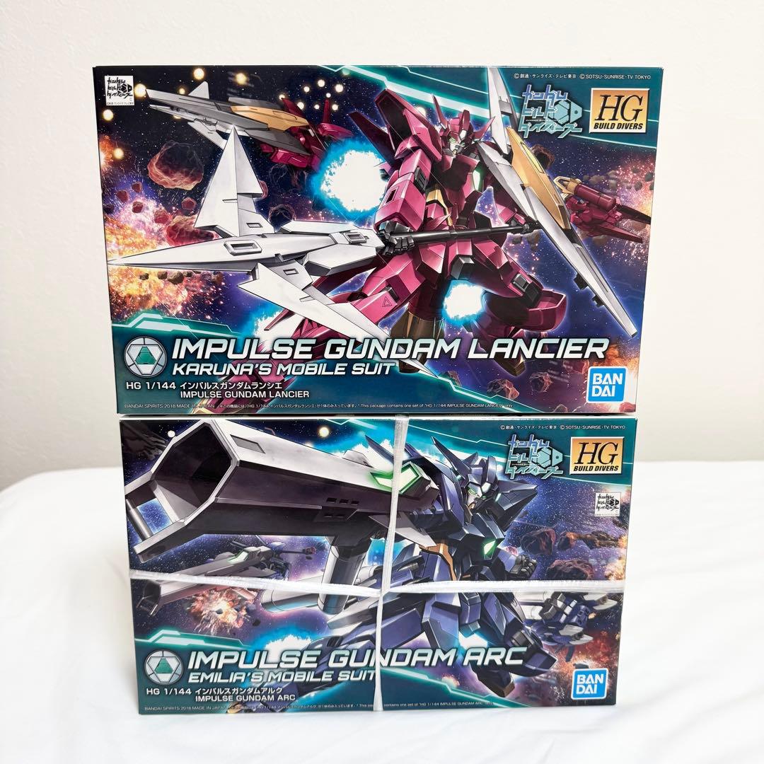 HG 1/144 ビルドダイバーズ インパルスガンダム ランシエ アルク