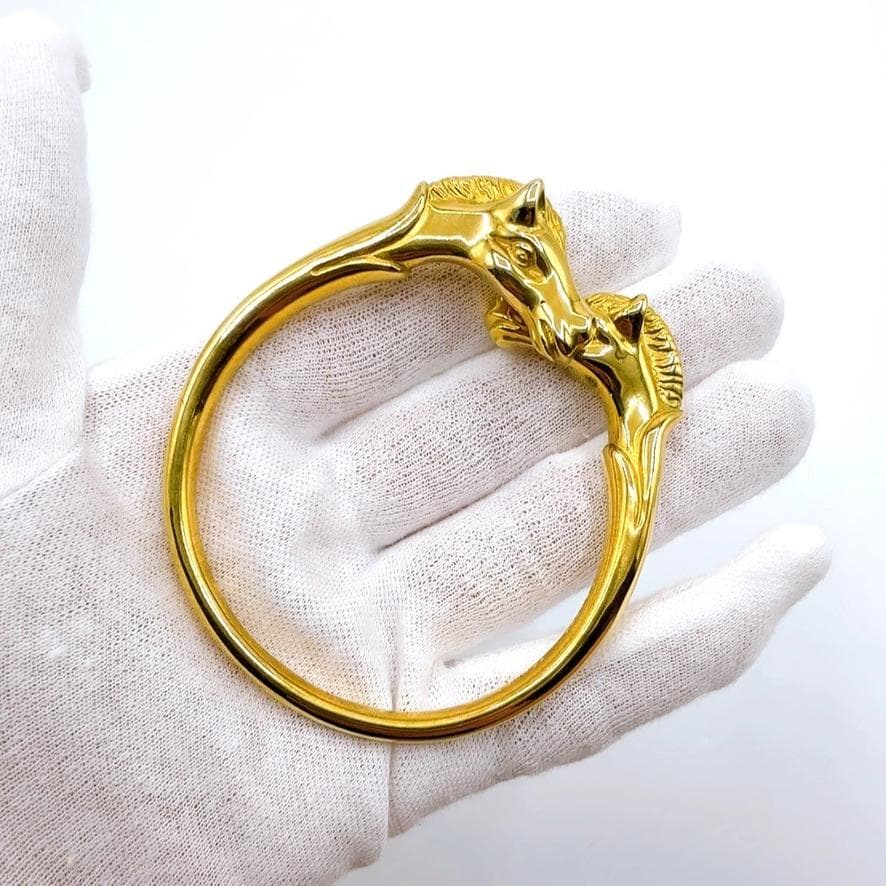 ◇エルメス◇シュバルホース/バングル/GP/ブレスレット/ブランド