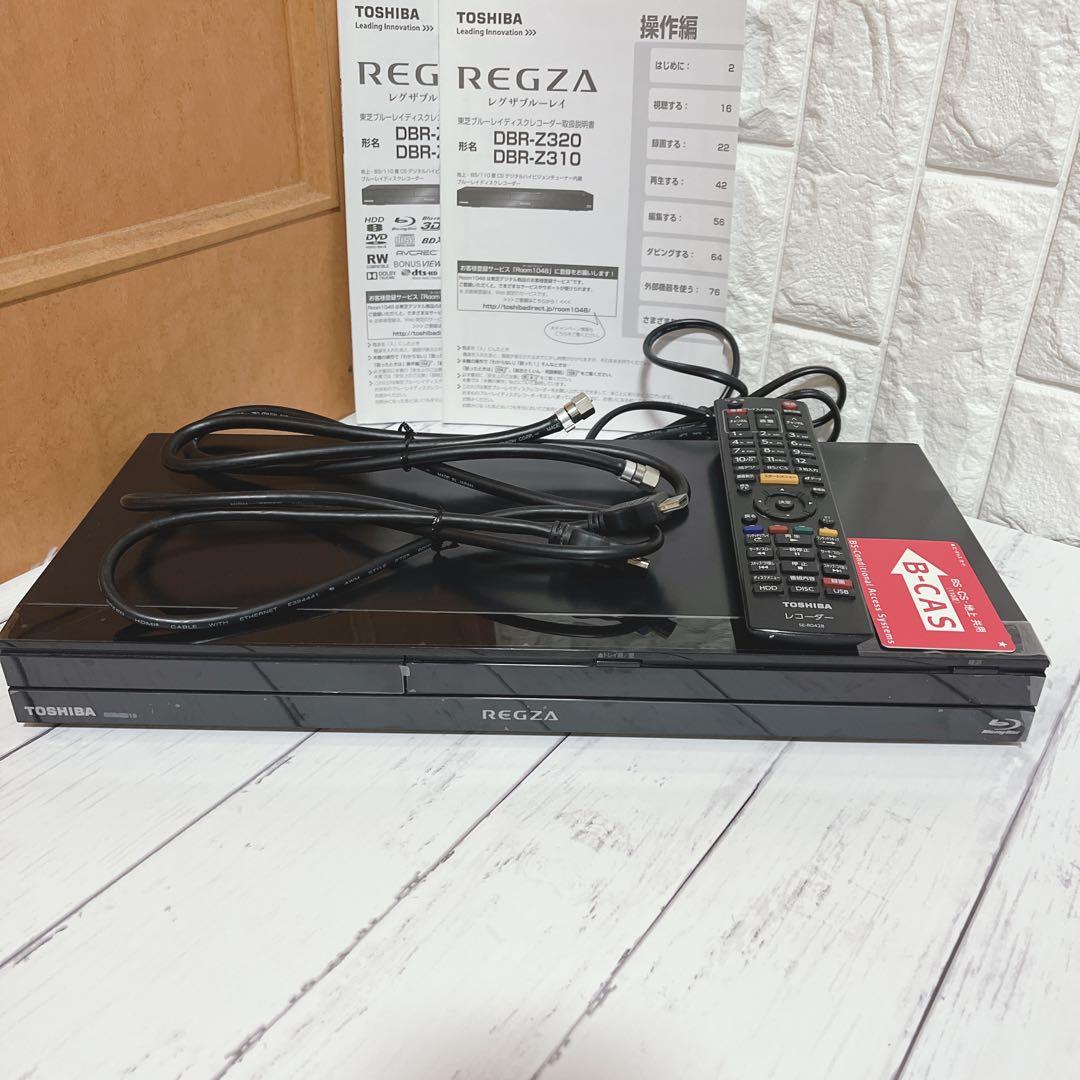 TOSHIBA 東芝　REGZA DBR-Z310 ブルーレイレコーダー