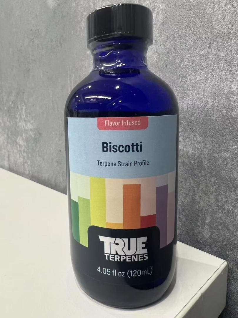 TRUE テルペン アトマイザー CBD CBN CBG 10ml ビスコッティ