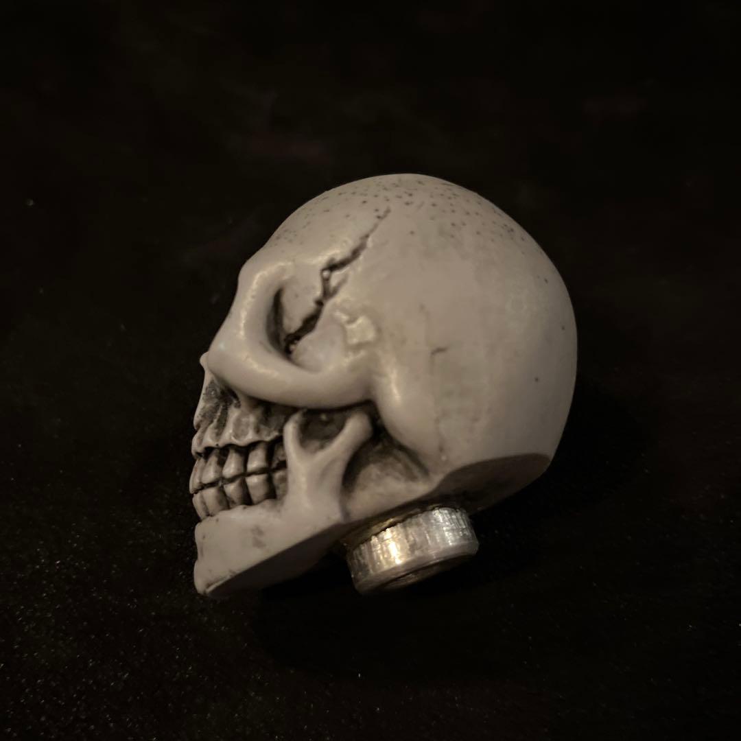 スカル シフトノブ ハーレー ジョッキーシフト チョッパー バイカー