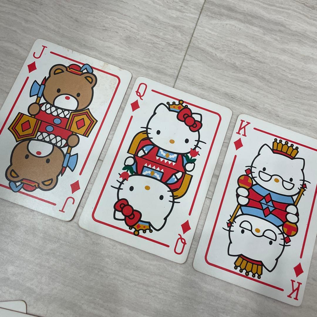 【超レア】ハローキティ クリスマス ビッグトランプ