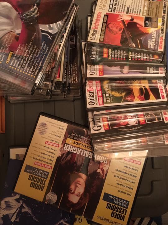 guitar techniques magazineセット