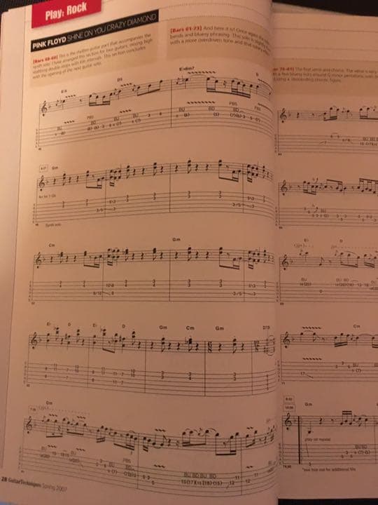 guitar techniques magazineセット