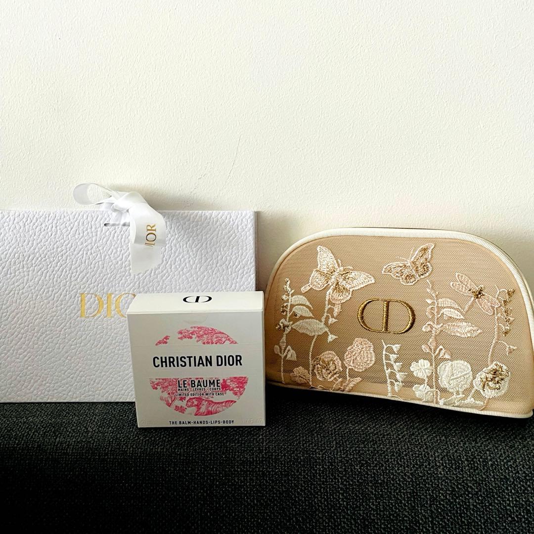 非売品ポーチ付き　限定ルボーム【DIOR】