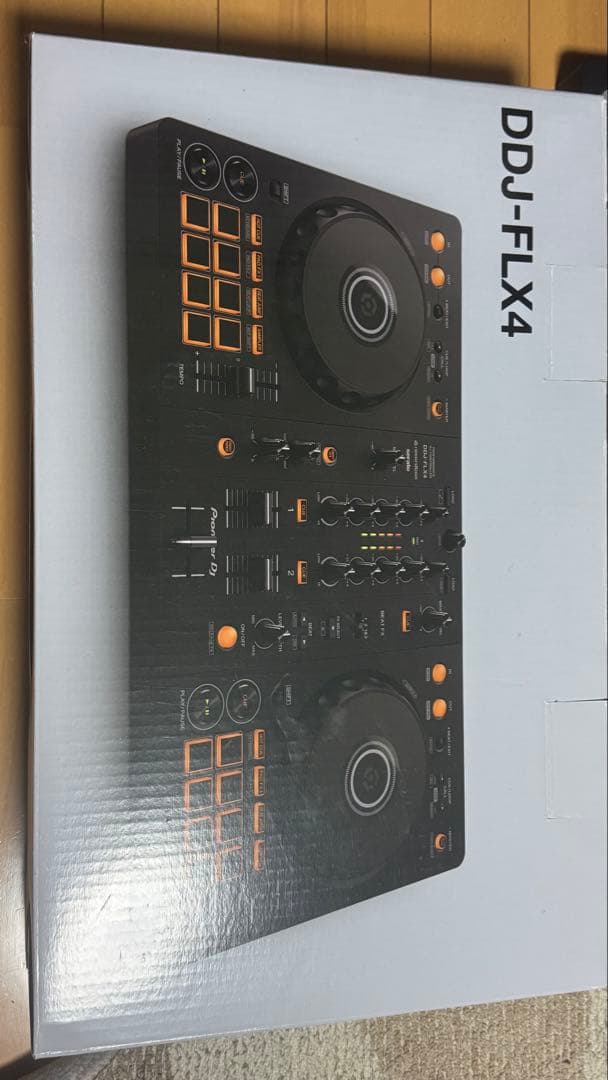 DDJ-FLX4 箱付き ヘッドホン付き