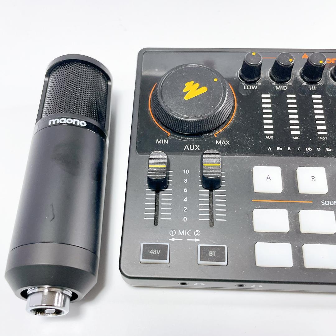 Maono CASTER AME2A マオノ オーディオミキサー マイク付属