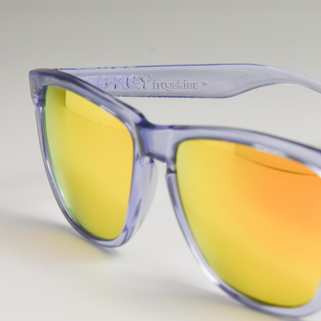 Oakley Frogskins イエロー/オレンジ クリアフレーム 80年代
