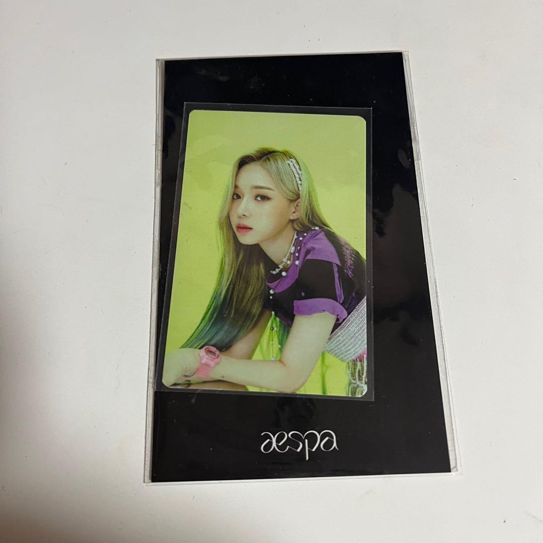 aespa ウィンター　トレカ black mamba SGS