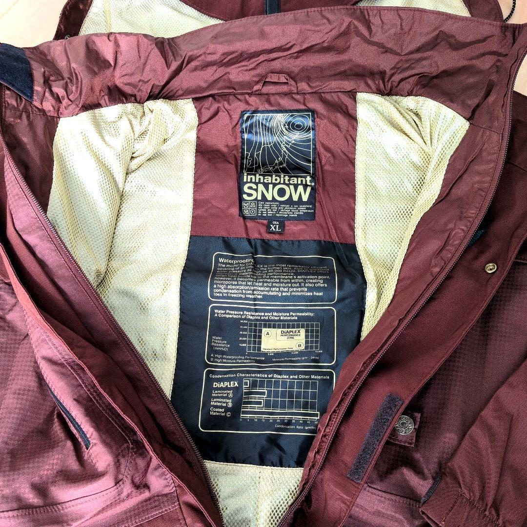 インハビタント(inhabitant) スノーウェアセット