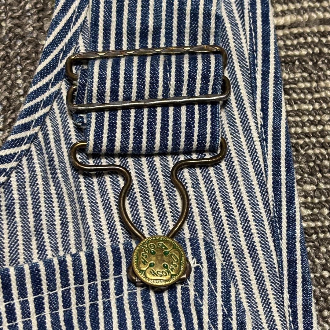 v*着様 50s 60s OSHKOSH オシュコシュ オーバーオール ヒッコリ