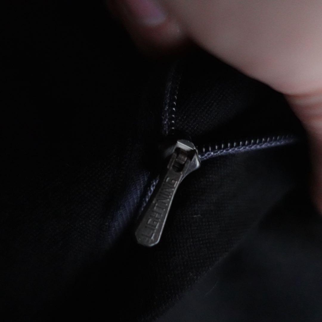 パンツ 1960s Vintage Black 2tuck Wide Trousers