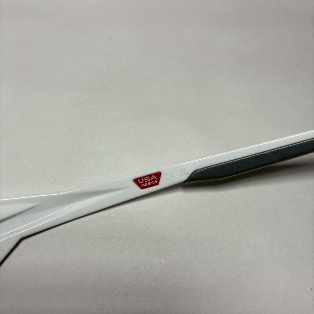 OAKLEY Eye Jacket Redux ホワイトフレーム 上杉柊平着用