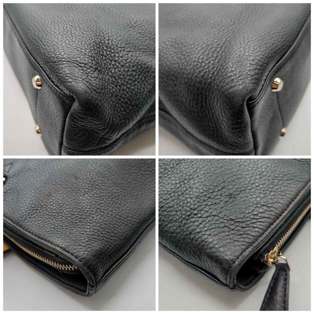 Paul Smith ポール・スミス シボ革 ビジネスバッグ ブラック