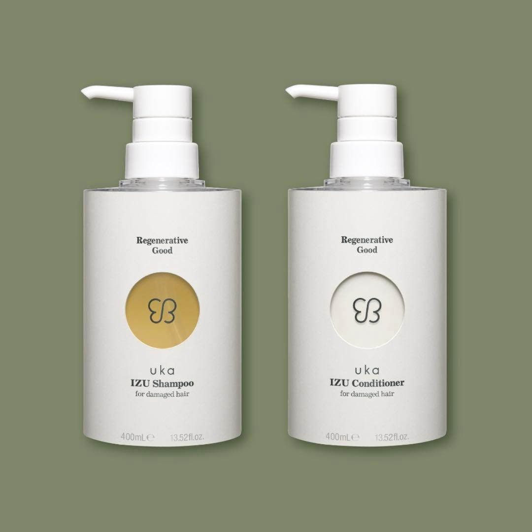 【新品未使用】uka シャンプー&コンディショナー セット
