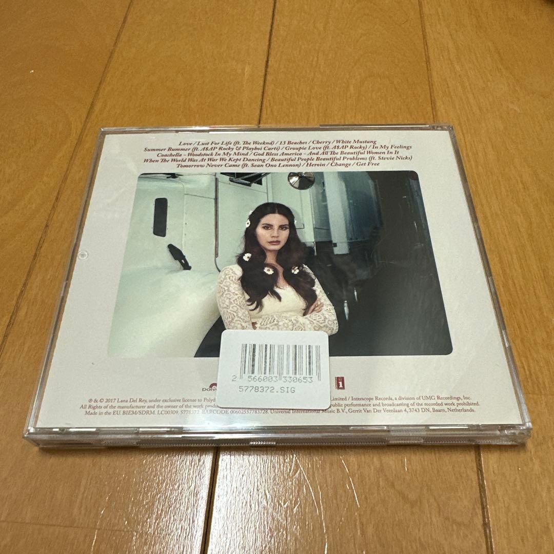 LAST1️⃣ Lana Del Rey Lust for Life サイン入り