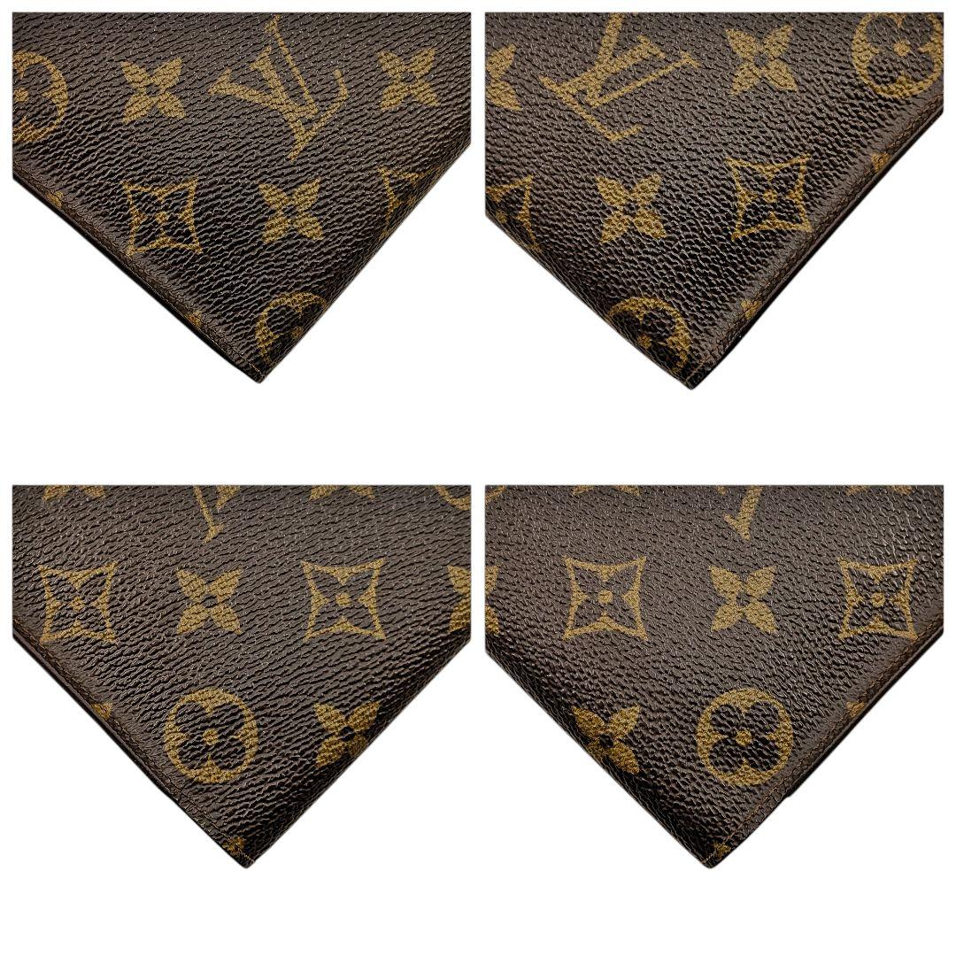 外観美 ルイヴィトン モノグラム ポルトトレゾール インターナショナル 963