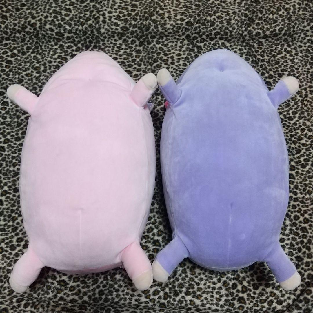 バンビーナ ふぁふぁとんさま ぬいぐるみ ピンク パープル ブタぬいぐるみ