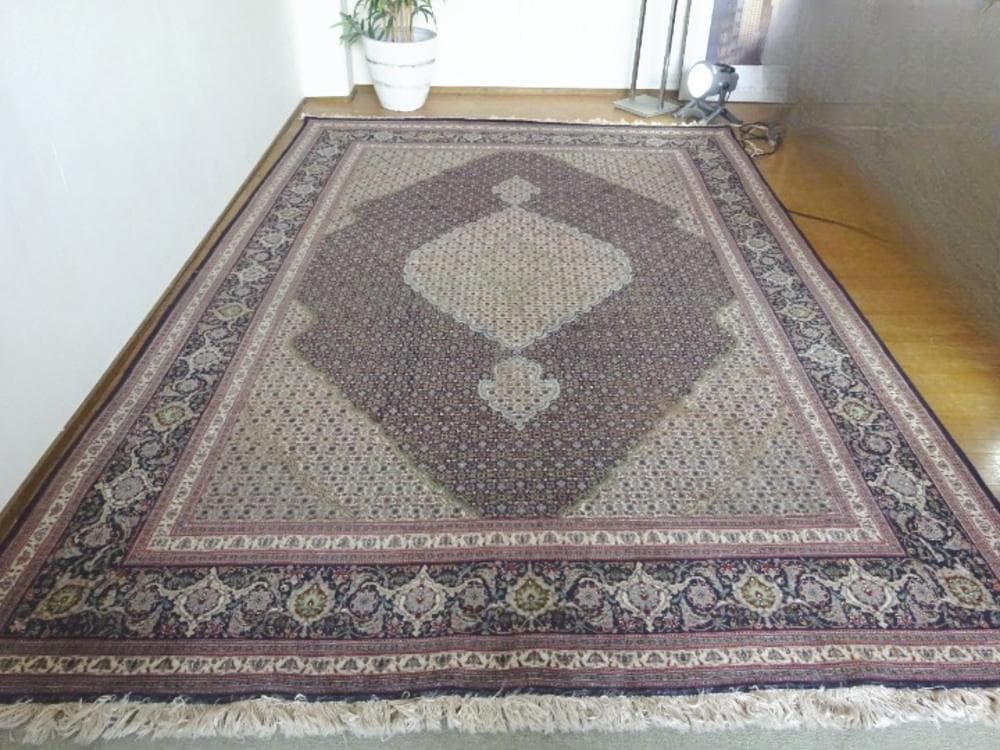 cozy_78127様高級ペルシャ絨毯　タブリーズ産　ウール　マヒ柄　290×