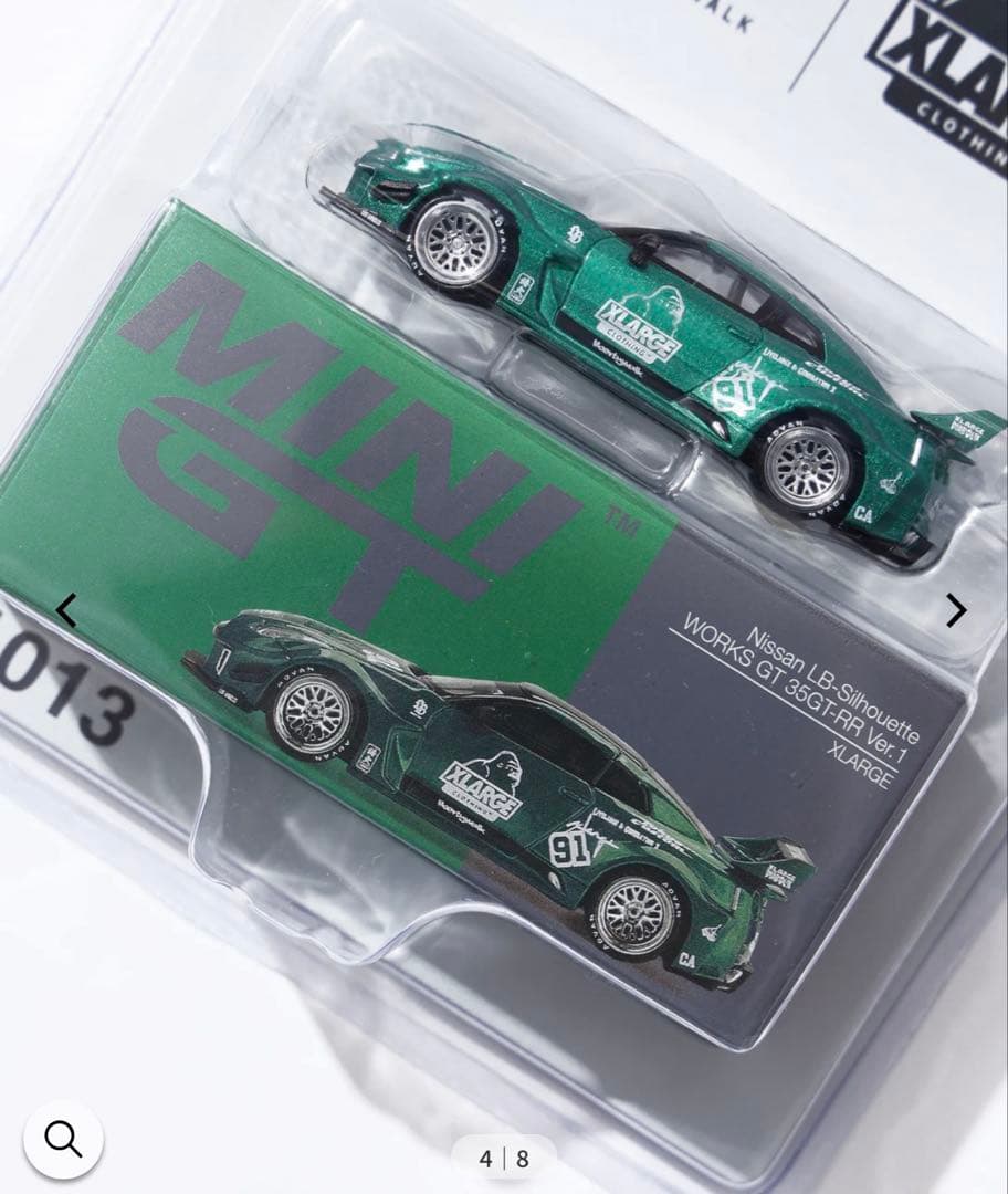 【5個セット】XLARGE × LIBERTY WALK MINI GT