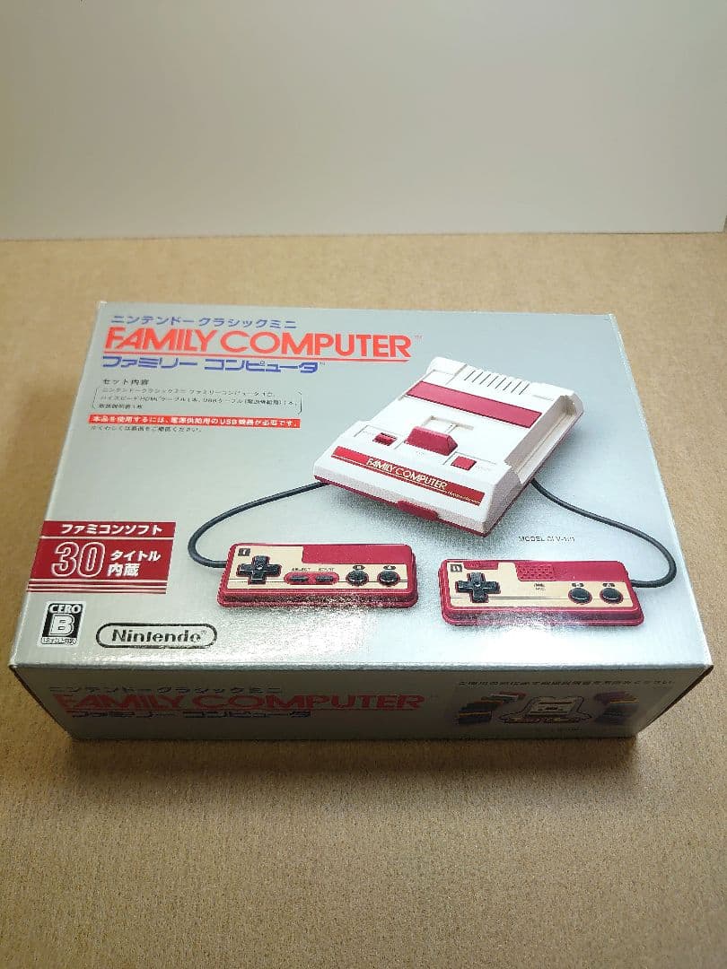 任天堂 ニンテンドークラシックミニ ファミリーコンピューター