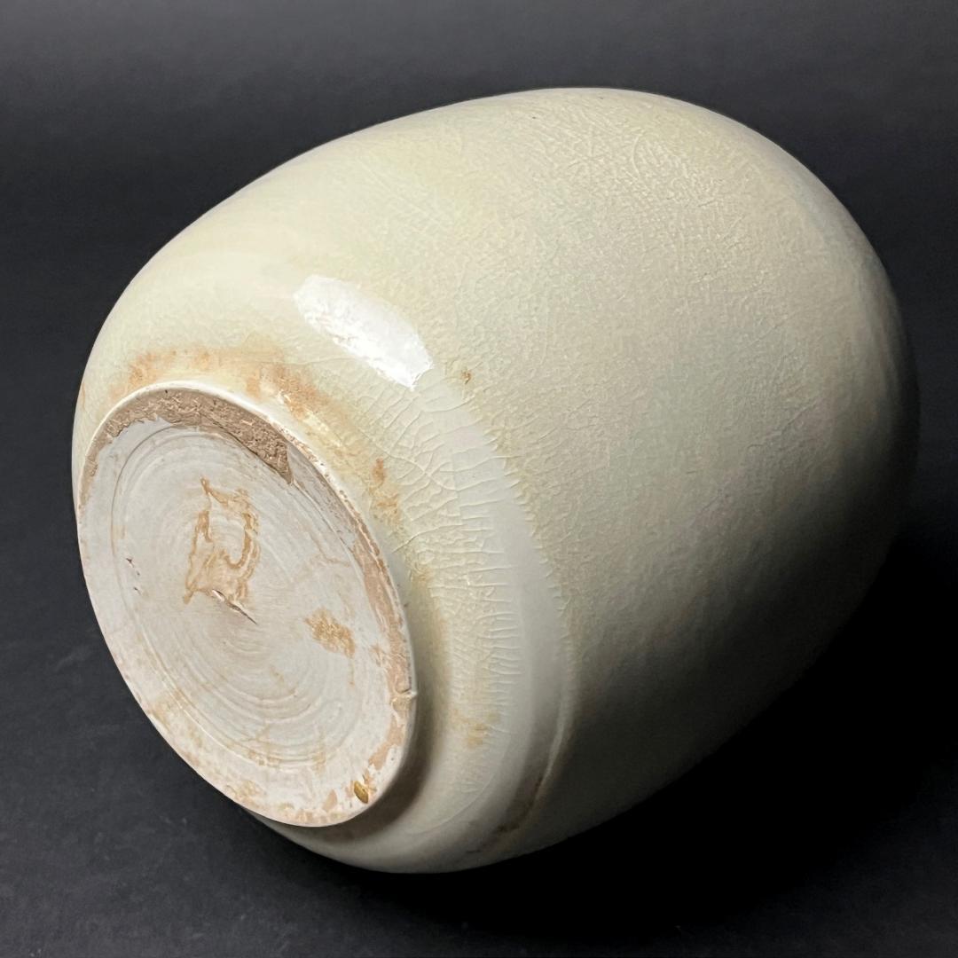 唐物 白釉瓶 随時代 中国美術 古玩 SN636