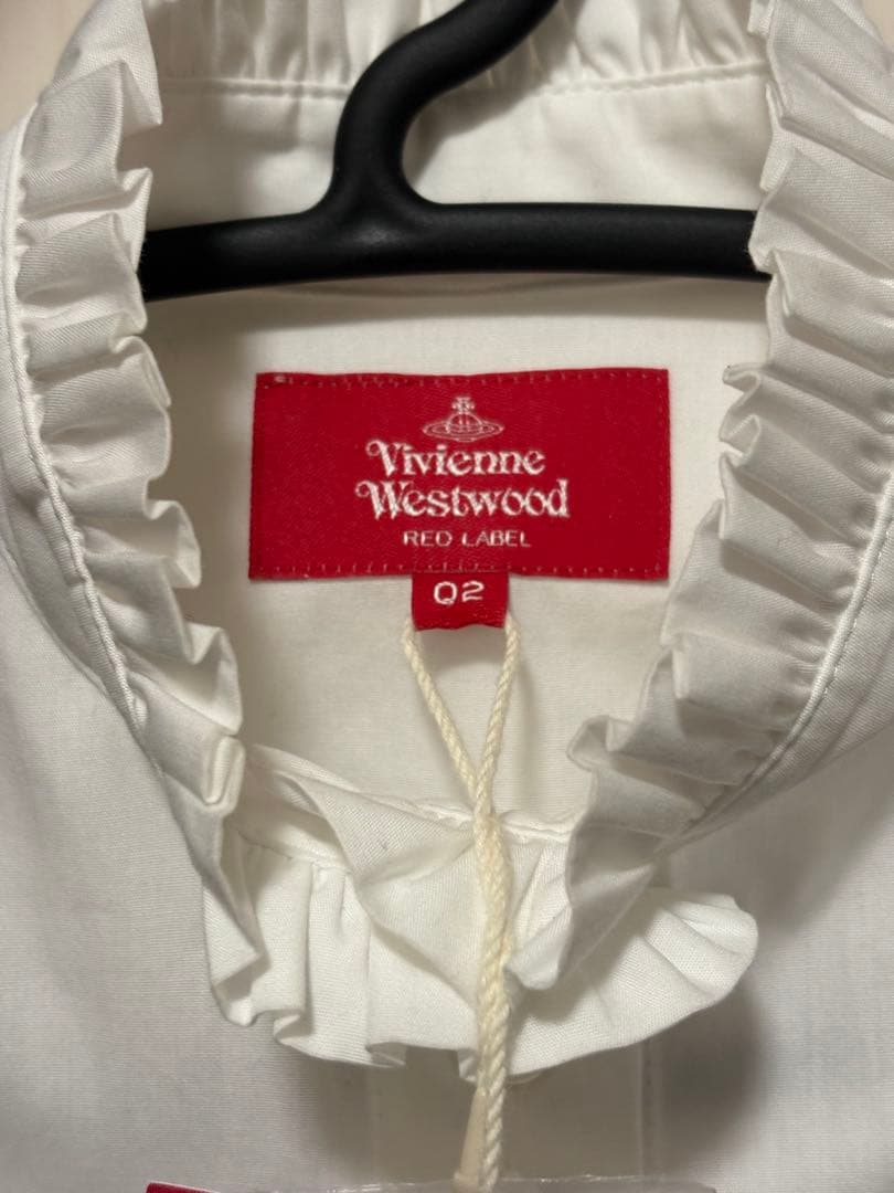 ヴィヴィアン・ウエストウッド　フリルリボンブラウス