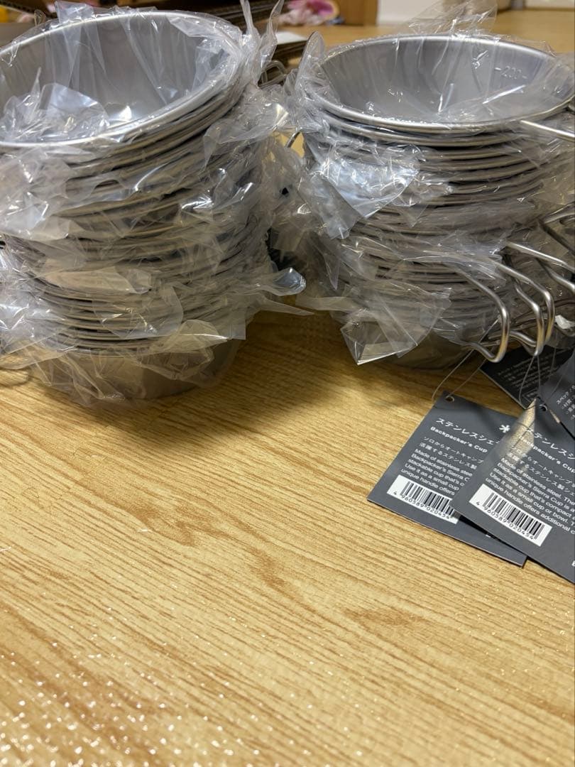  peak　ステンレス　シェラカップ 60個セット