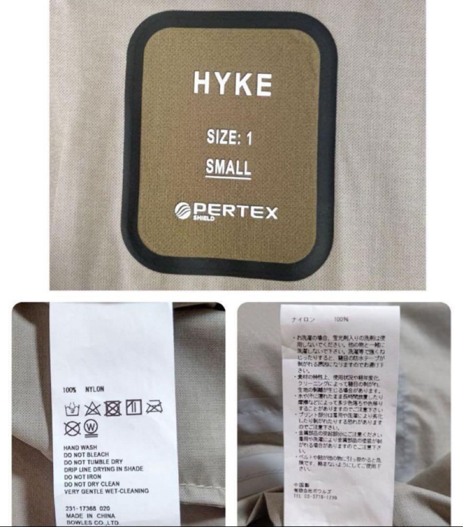 ジャケット・アウター HYKE PERTEX MILITALY COAT