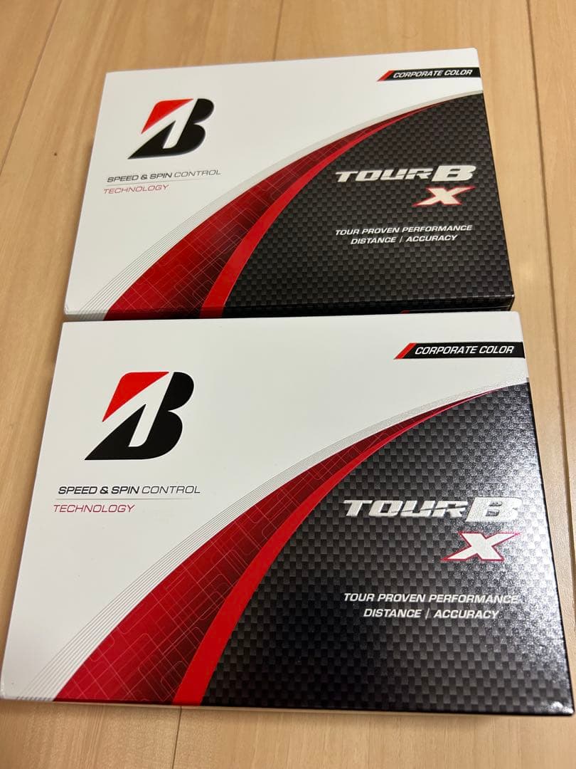 2ダース　ブリヂストン 2024 TOUR BX コーポレートカラー2日発送予定