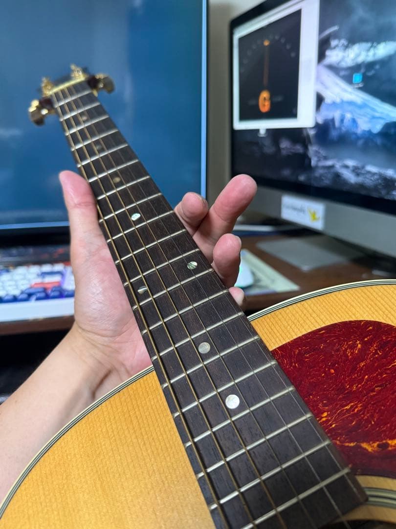 Gibson J-45 リヘッド個体？　良材