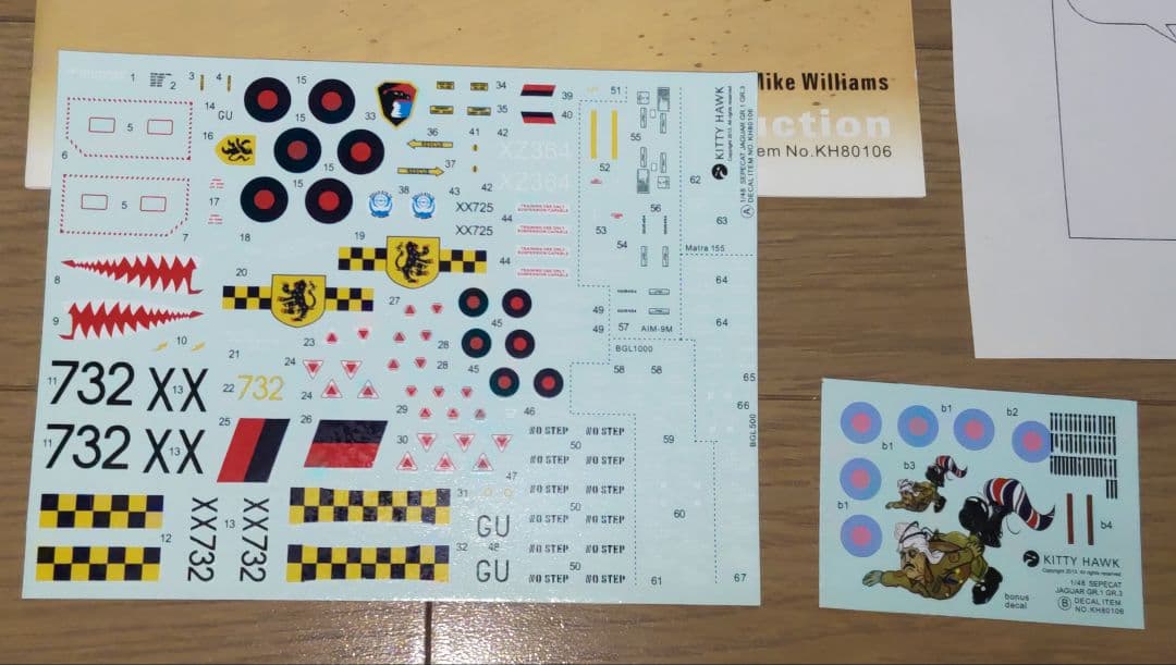 キティホーク 1/48 スペキャット ジャギュア GR.1/GR.3 プラモデル