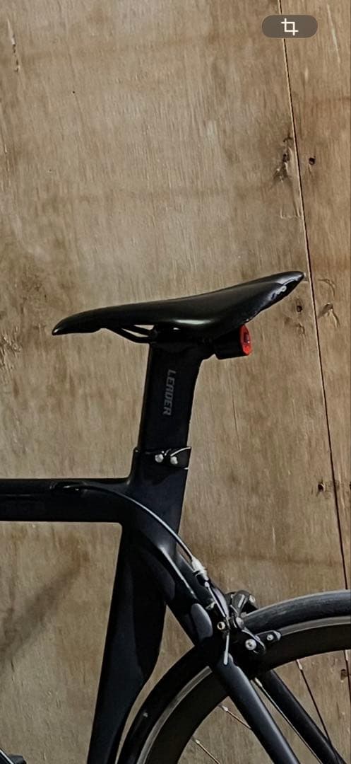 LEADER735 ピストバイク ブラック Lサイズ