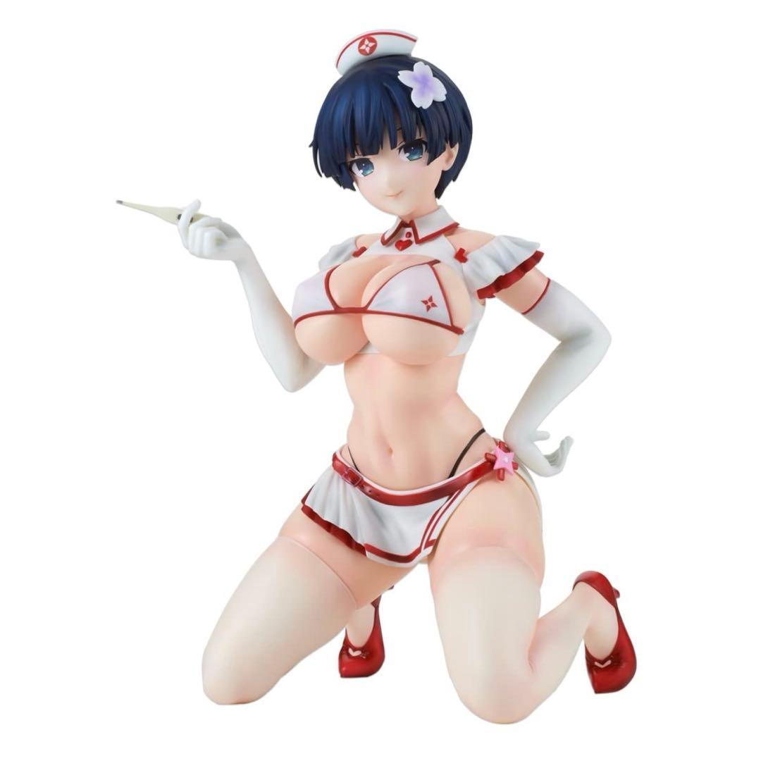 新品　シノビマスター 閃乱カグラ NEW LINK 1/4 夜桜 セクシーナース