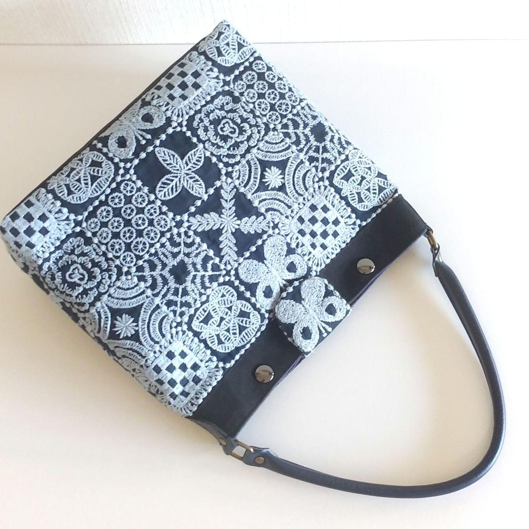 ミナペルホネン フォレストタイル ♡ トートバッグ / ハンドメイド