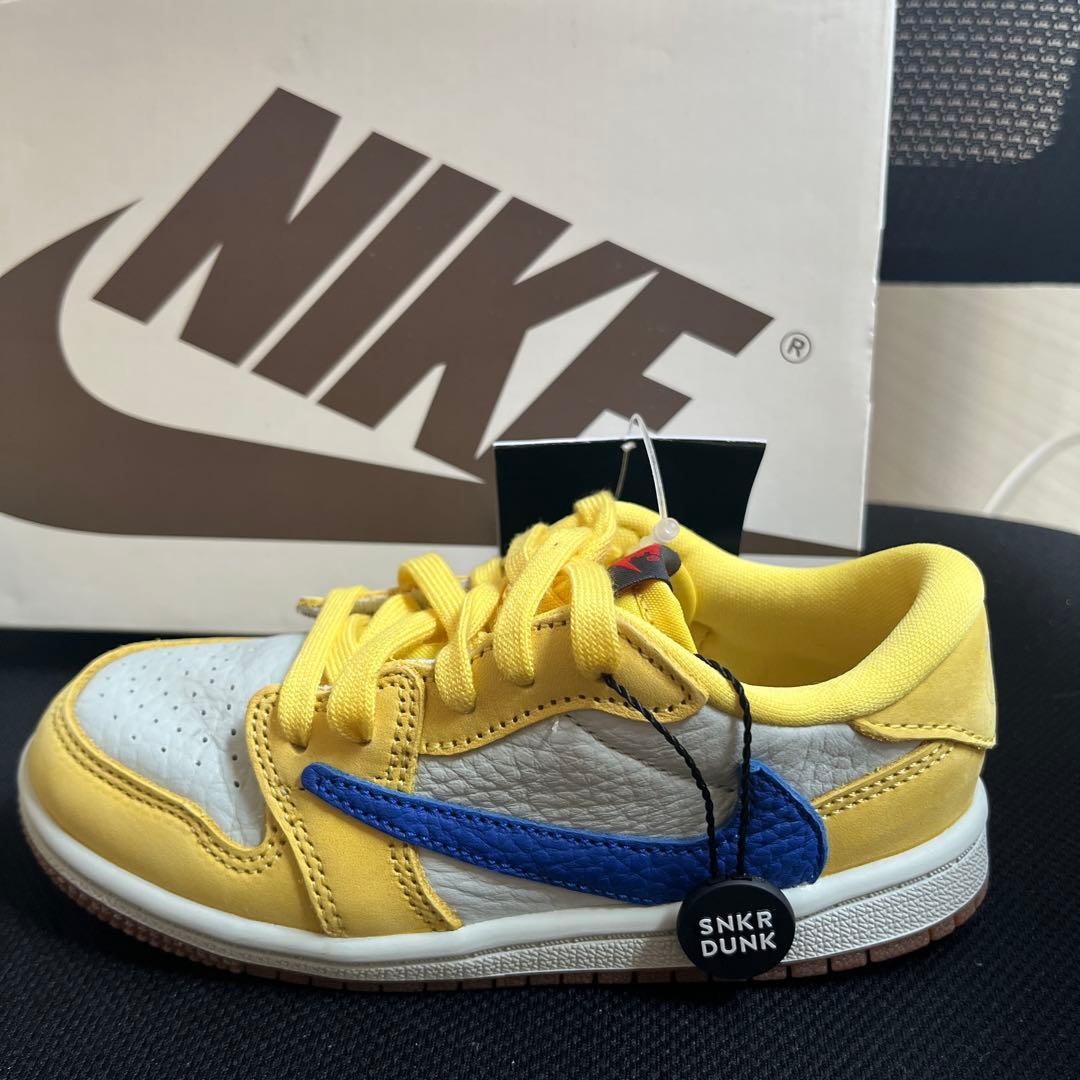 NIKE JORDAN 1 LOW OG カナリー