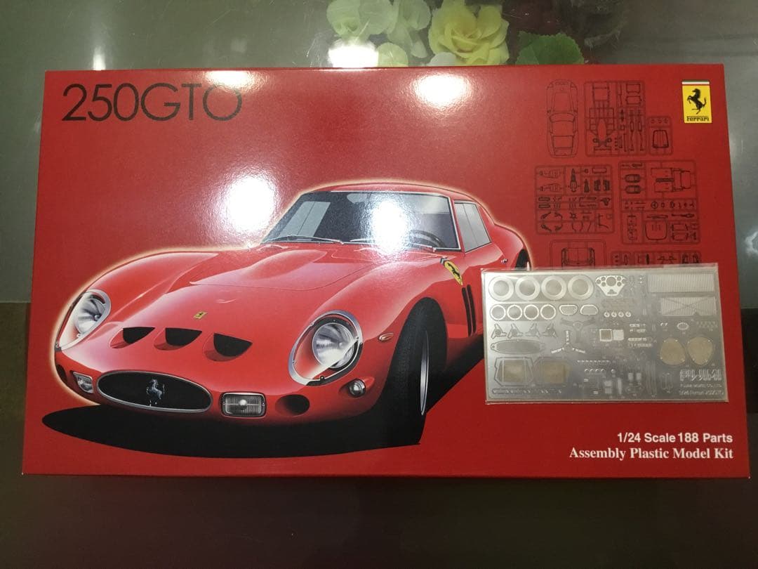 1/24 フジミ フェラーリ 250GTO エッチングパーツ付き